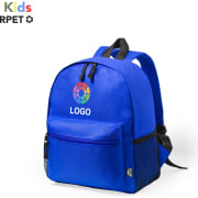 Mochila eco infantil personalizada acolchada de poliéster 600 RPET