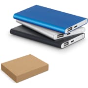 Powerbank plana de aluminio (4000 mAh)