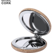 Espejo personalizado de corcho natural 2x para merchandising