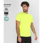 Camiseta técnica poliéster waffle interlock transpirable Cocker 135