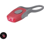 Luz de seguridad para bicicleta con asa silicona 2 LEDs