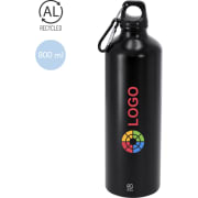Bidón personalizado de aluminio reciclado (800 ml)