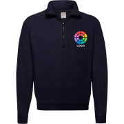 Sudadera media cremallera Fruit Of The Loom 280