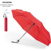 Paraguas automático personalizado de poliéster 190T y antiviento