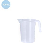 Jarra medidora personalizada de PP transparente 500 ml