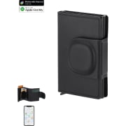 Tarjetero PU 10 tarjetas con localizador dual 