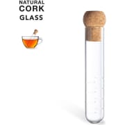 Infusor de cristal y corcho personalizado