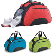 Bolsa de deporte con bolsillo frontal y base semirrígida