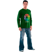 Camiseta manga larga sin puños personalizada tiger Valento 160
