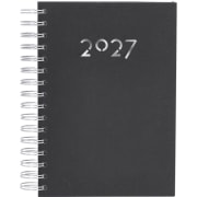 Agenda día página anillas en PU suave y resistente 15.8 x 21 cm