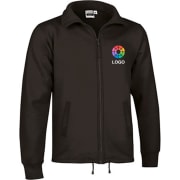 Sudadera cremallera entera y bolsillos cactus Valento 295