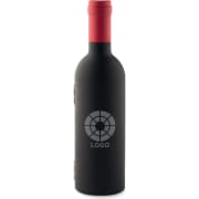 Set de vino 3 accesorios forma botella