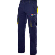 Pantalón stretch bicolor multibolsillos Velilla