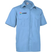 Camisa de manga corta dos bolsillos de hombre congress Valento 120