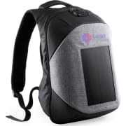 Mochila con cargador solar y salida USB