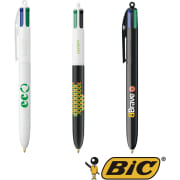 Bolígrafo eco con tinta de 4 colores personalizado BIC