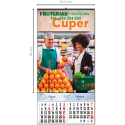 Calendario de pared 2027 bimensual (carátula papel - ancho: 31,5 cm)