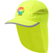 Gorra reflectante personalizada en poliéster con cierre elástico