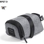 Bolsa para sillín bicicleta personalizada de poliéster RPET acolchada