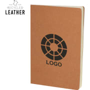 Libreta publicitaria de PU reciclado 14.1 x 21 cm