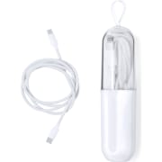 Cable cargador publicitario tipo c 65w cable de 100cm