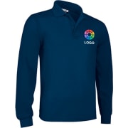 Polo pique 220 gr/m2 manga larga Predator Valento 220