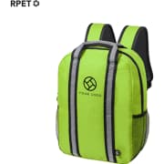 Mochila personalizada reflectante 600D RPET espalda y cintas acolchadas