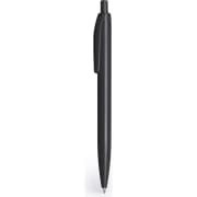 Bolígrafo pulsador ABS brillante monocolor tinta negra