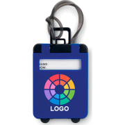 Identificador de maletas con forma de maleta