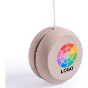 Yoyo ecológico de madera natural