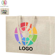Bolsa publicitaria especial sublimación de poliéster resistente 150 g/m²