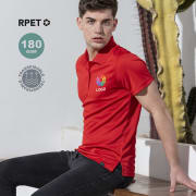 Polo ecológico de colores 100% poliéster RPET 180 g/m2 Dekrom 180