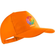 Gorra personalizada 5 paneles 100% algodón peinado