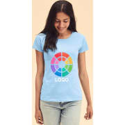 Camiseta manga corta de mujer valueweight t Fruit Of The Loom 165
