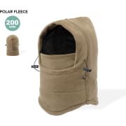 Braga gorro publicitaria ajustable de tejido polar de 200g/m2
