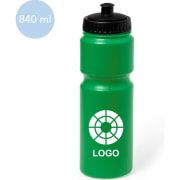 Bidón personalizado ergonómico de pe en colores variados (840 ml)