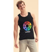 Camiseta de tirantes personalizada de hombre value weight athletic Fruit Of The Loom 165