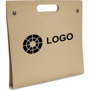 Carpeta ecológica con bloc, notas y boli