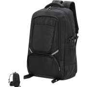 Mochila nylon reciclado 420d portátil 15' acabados acolchados