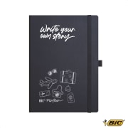 Libreta A5 flex cover con páginas rayadas BIC