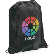 Mochila gymsack personalizada de poliéster 210T