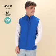Chaleco soft shell RPET impermeable multibolsillos Jandro