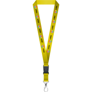Lanyard personalizado 2 cm ancho con hebilla y clic-clac