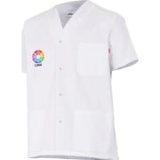 Chaqueta sanitaria pijama de manga corta y botones automáticos Velilla