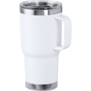Taza térmica de acero inox reciclado y doble pared con dosificador (600 ml)
