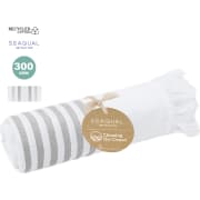 Toalla grande material reciclado 170x100cm con flecos Tirling