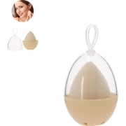 Suave esponja de maquillaje con estuche para personalizar