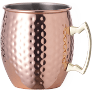 Taza premium de acero inox y cobre personalizada a 1 cara (500 ml)