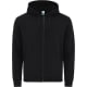 Sudadera felpa perchada 280 g/m² con capucha Astro 280 negro
