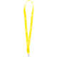 Lanyard personalizado 2 cm de ancho con 8 luces LEDs amarillo